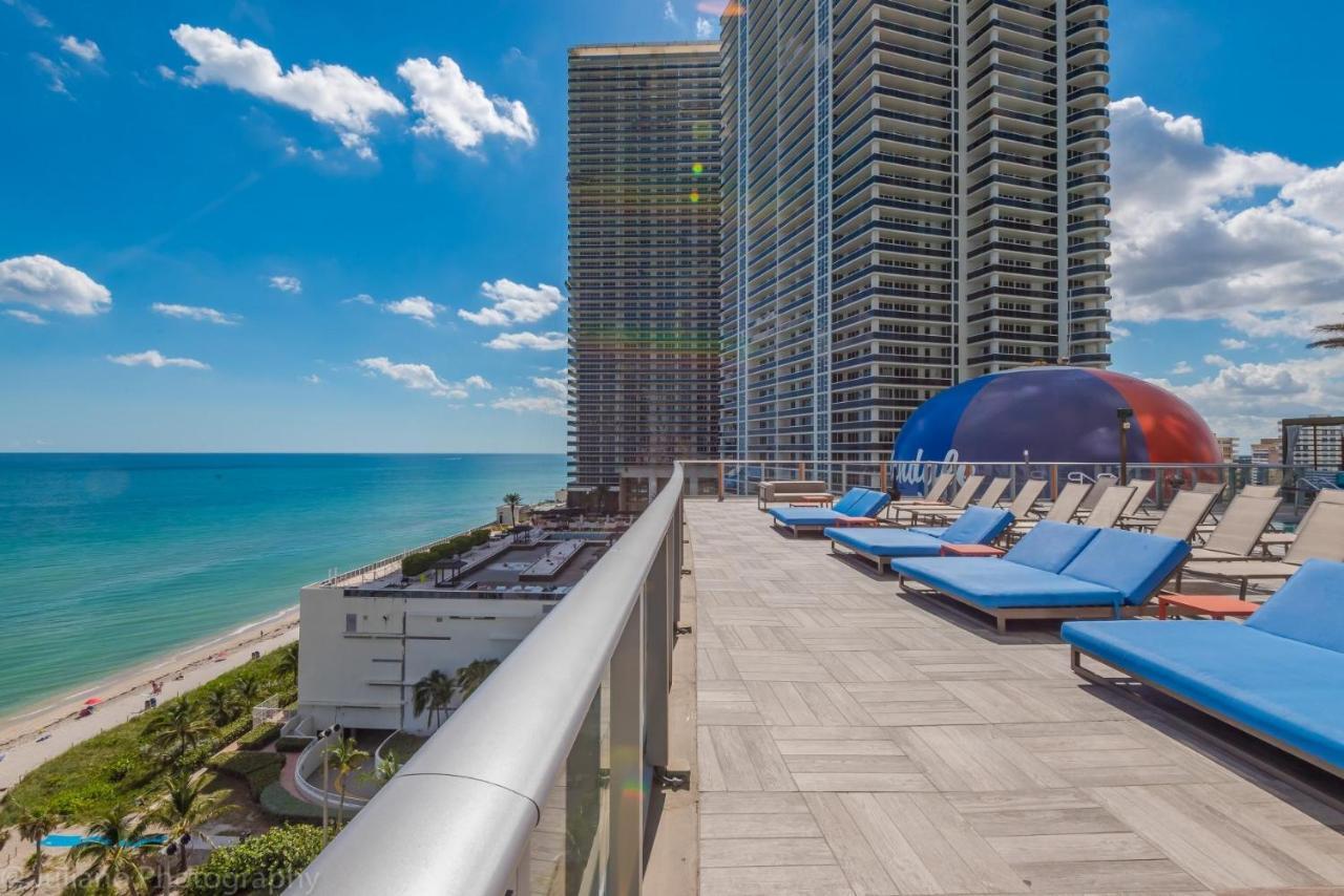 Ocean View 1 Bed On The Beach 19Th Floor Hollywood شاطئ هالانديل المظهر الخارجي الصورة