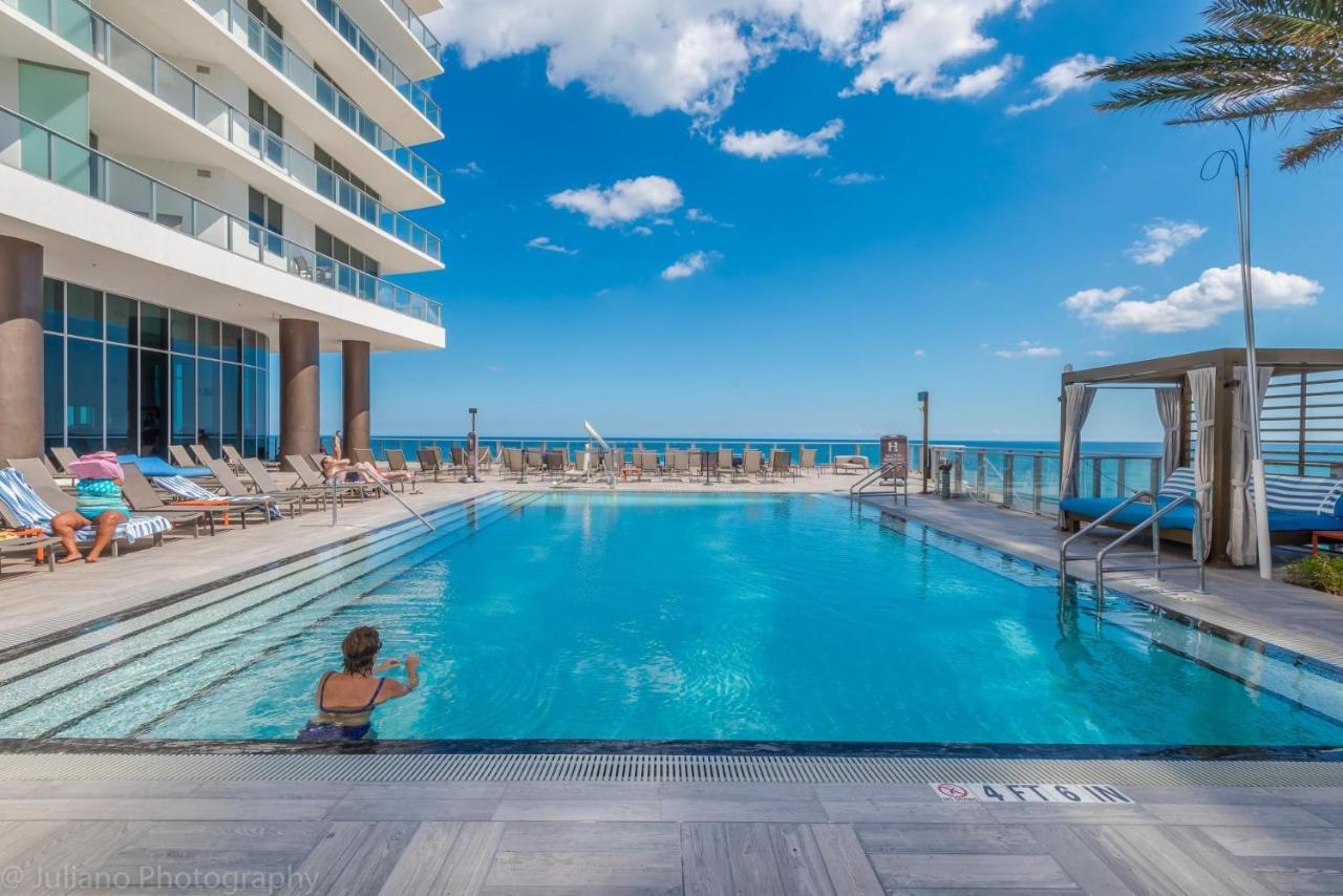 Ocean View 1 Bed On The Beach 19Th Floor Hollywood شاطئ هالانديل المظهر الخارجي الصورة
