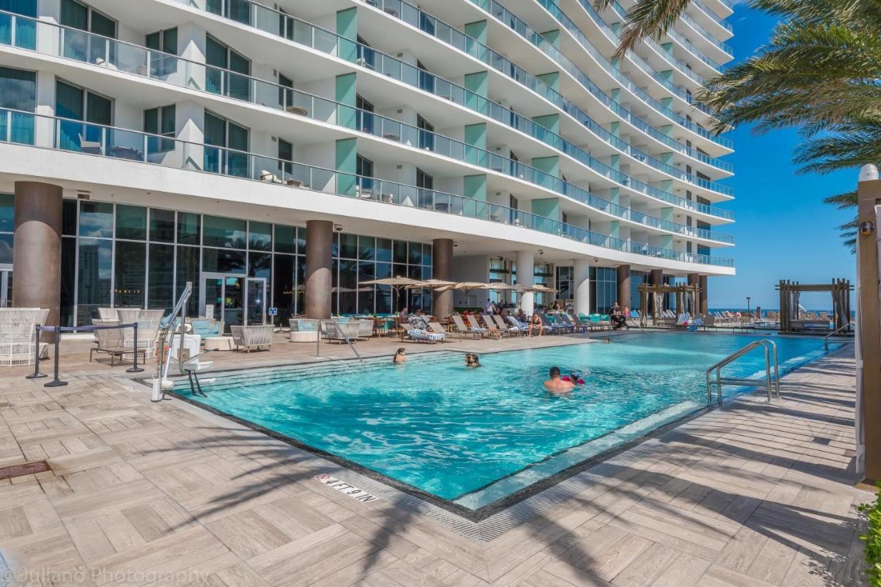 Ocean View 1 Bed On The Beach 19Th Floor Hollywood شاطئ هالانديل المظهر الخارجي الصورة